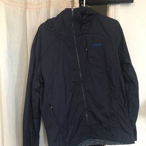 Sherpa hooded windbreaker. Size S